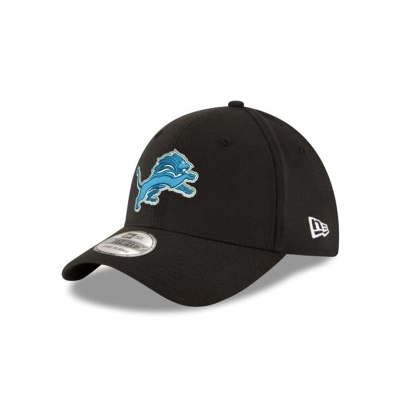 Detroit Lions Gorra | New Era NFL Team Classic 39thirty Stretch Fit Cap Mexico - Negros